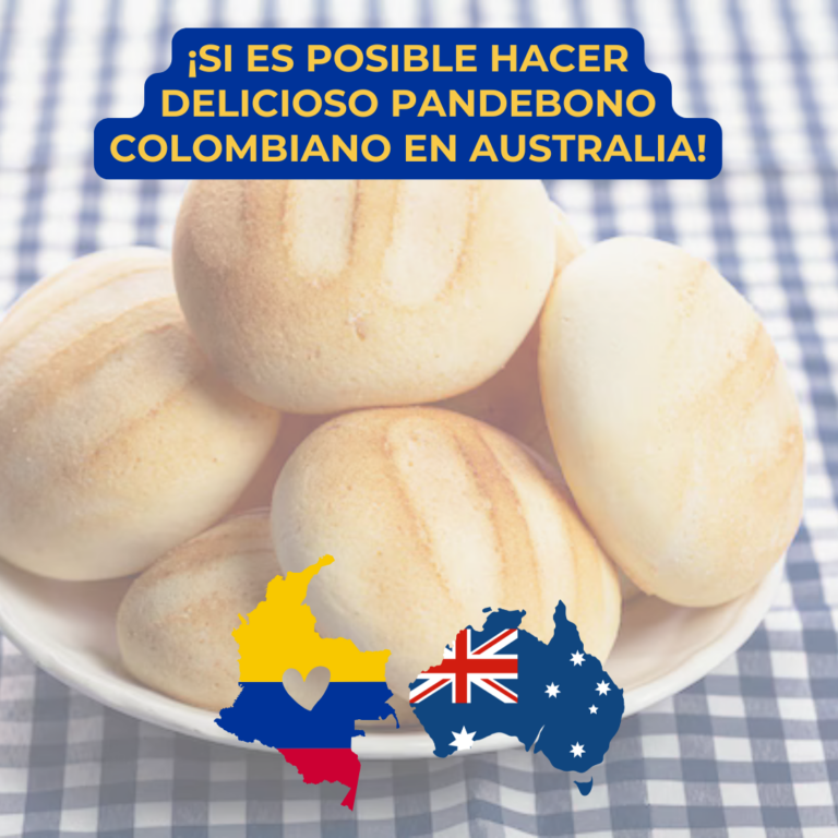 como hacer un delicioso pandebono colombiano en australia